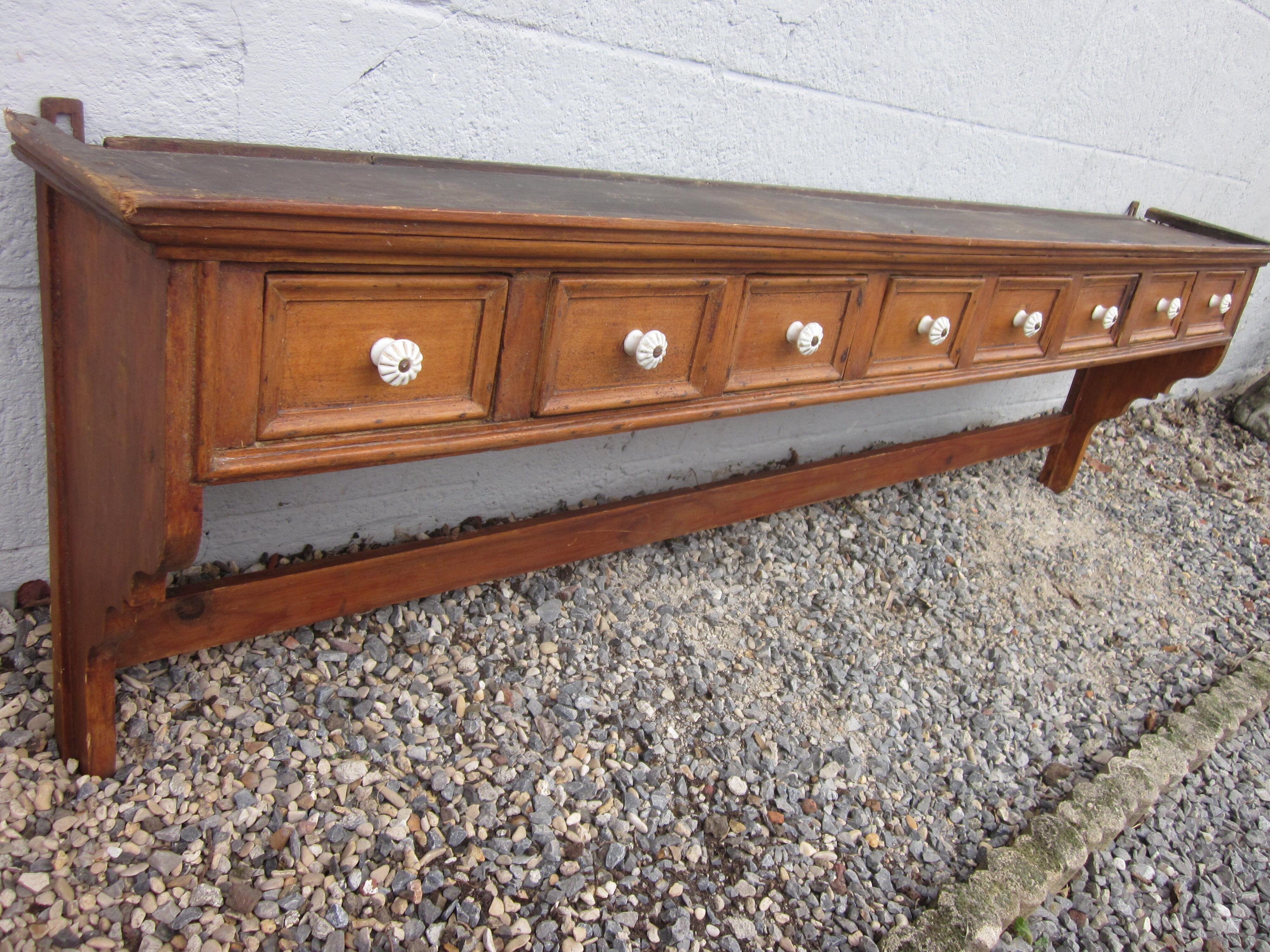 Old shelf 8 drawers