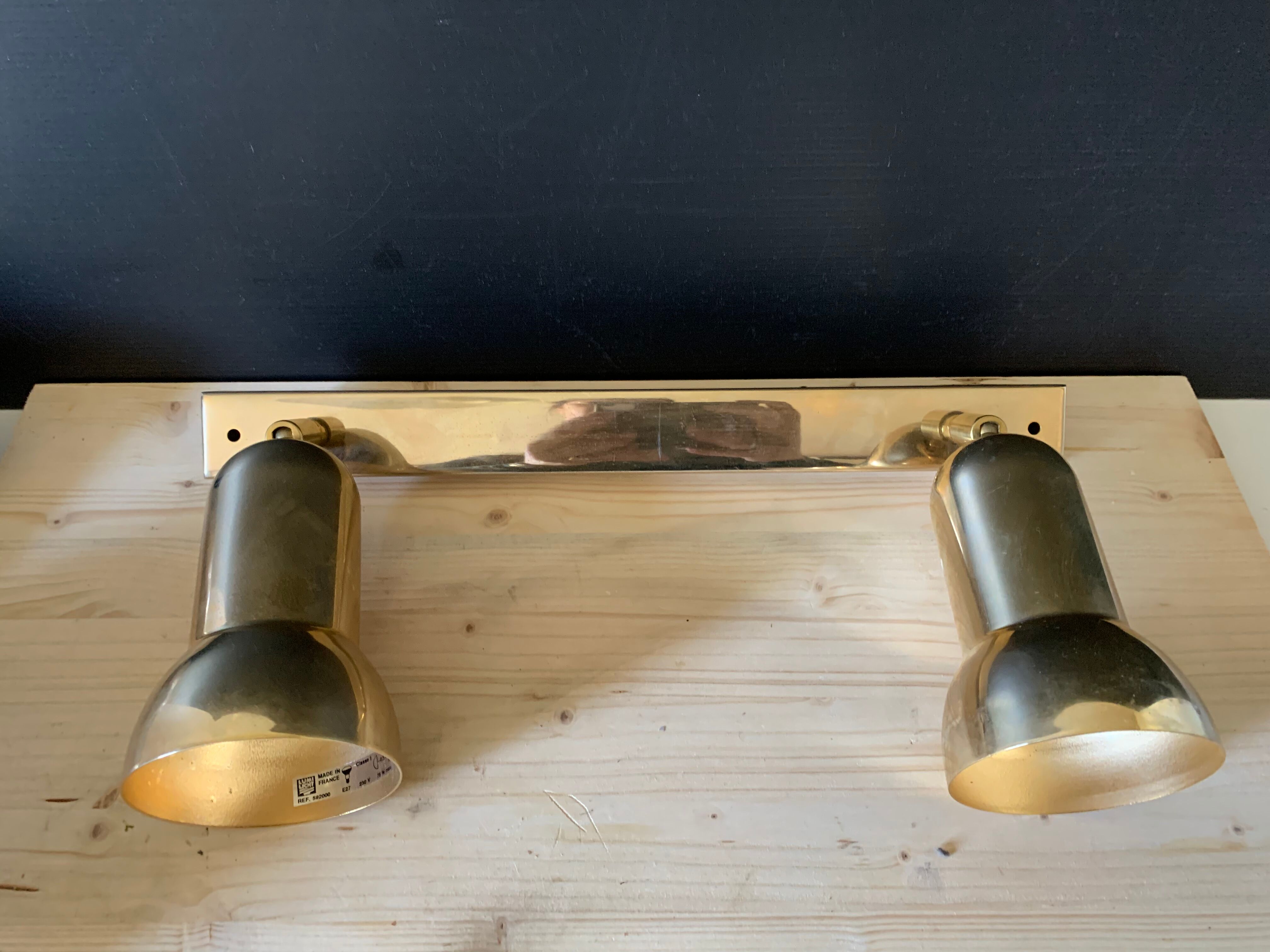 Wall lamp golden spots