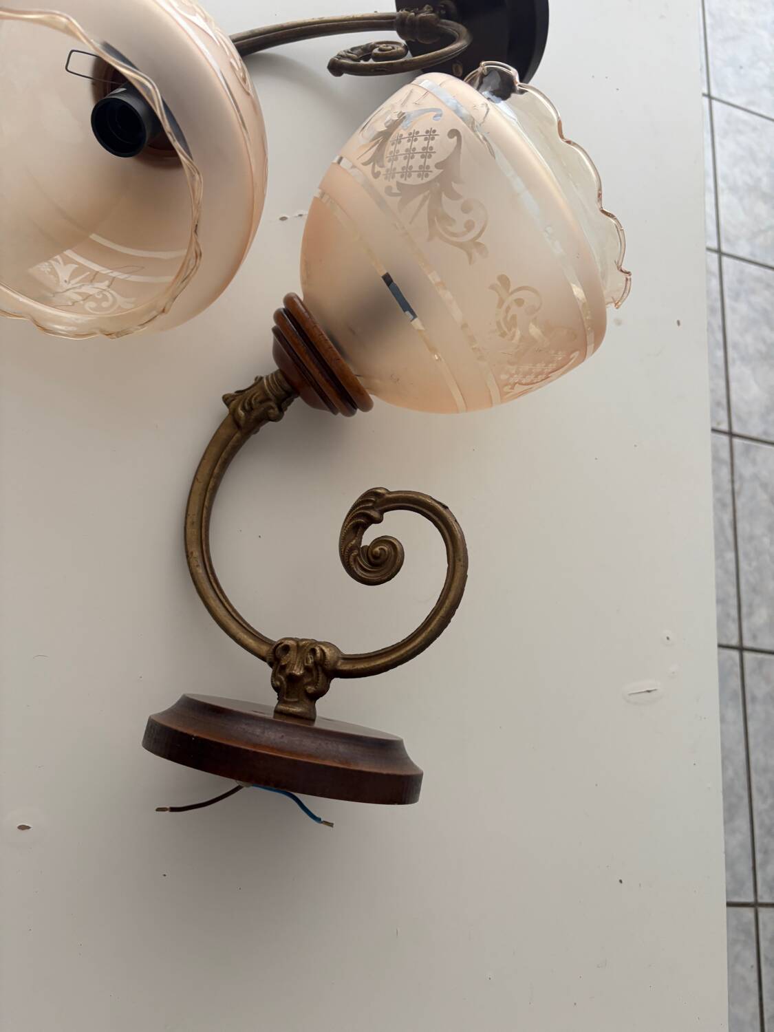 Vintage wall sconce