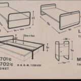 Thonet M2 bedside tables