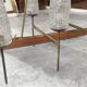 Old modernist chandelier with 6 lights Lunel