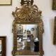 Louis XVI period mirror in carved and gilded wood – Late 18th century