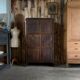 Old oak notary cabinet (renovated)