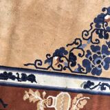 Tapis ancien point noué style chinois 204x310cm