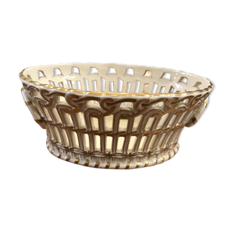 Stamped serrated ramekin Lunéville