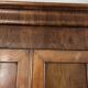 Antique cherry wood wardrobe, Louis Philippe style, 2 doors