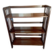 Foldable wooden shelf