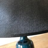 Blue ceramic lamp