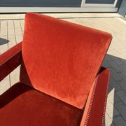 1x Cassina Utrecht chair Terracotta velvet in as new condition!!