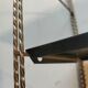 Metal wall shelf