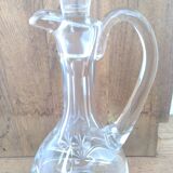 Carafe en cristal taillé
