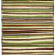 Vintage Striped Turkish Kilim Rug 170x345 cm Handmade Wool