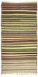 Vintage Striped Turkish Kilim Rug 170x345 cm Handmade Wool