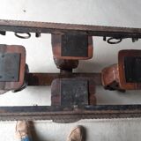 Wrought iron coffee table