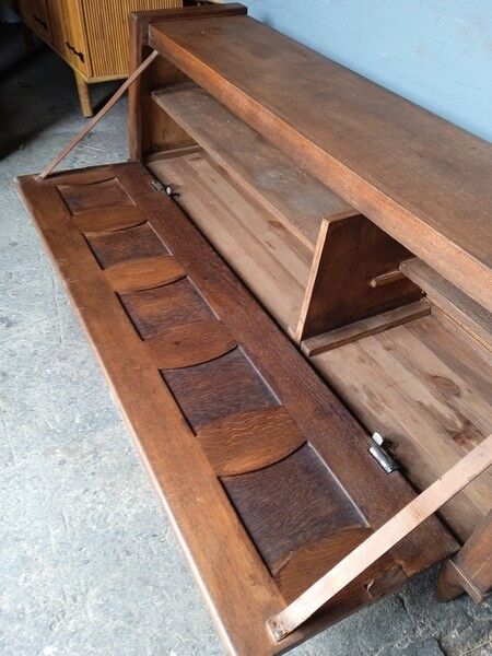 Sideboard in oak by Guillerme et Chambron 1950