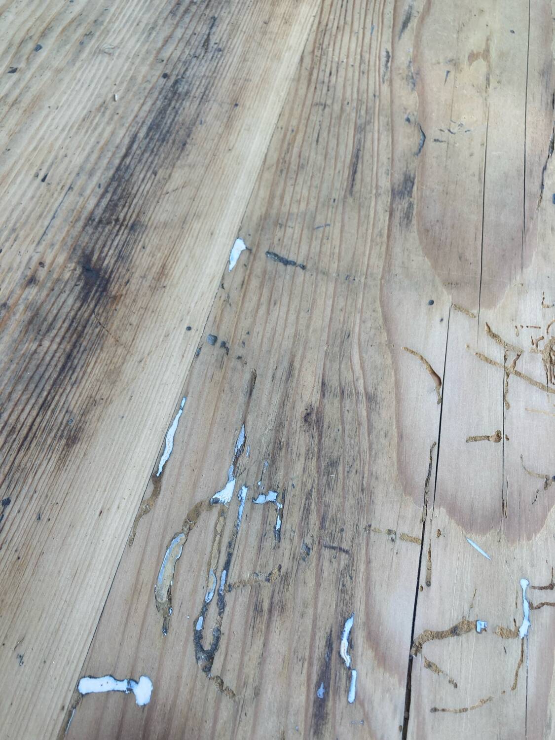 Vintage farmhouse table