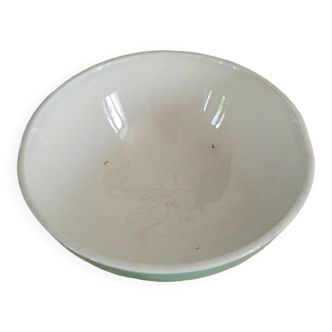 Digoin Sarreguemines mint bowl