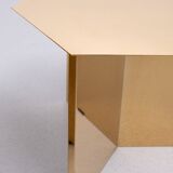 Danish brand Hay’s '' Slit '' Brass side tables set of 3