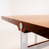 Coffee table in rosewood by Sven Ellekaer