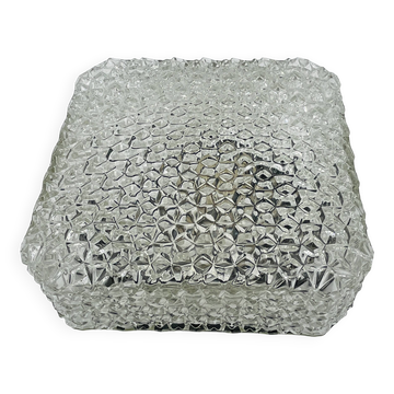 Square Ceiling Light RZB Bamberg Cut Glass Stars
