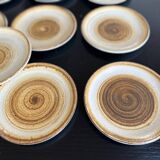 Longchamp 42-piece stoneware plate set