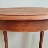 Mahogany side table with two trays, mid-20th century