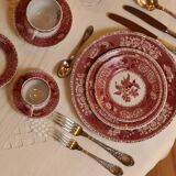 Service Spode « Pink Camilla » de 90 pièces, des années 1950