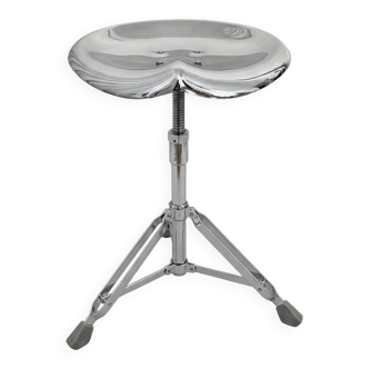 BEAT chrome design stool – Yasuaki Sasamoto for Dulton