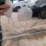 Beveled Venetian brasserie mirror - 1950s