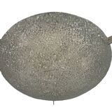 1960s 1970s Ice Glass Flush Mount from by Kaiser Leuchten Germany