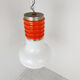 Space age glass pendant light, 1960s