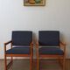 Fauteuils vintage 1970. Ensemble de 2.