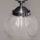 Art Deco ceiling light in frosted glass circa 1930