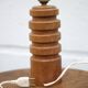 wooden lamp, vintage wooden lamp base, table lamp, living room lamp, bedside lamp