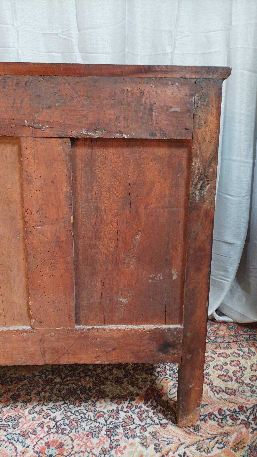 Louis XV walnut chest of drawers
