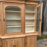 Double-body bookcase