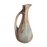 Art nouveau ceramic ewer decanter
