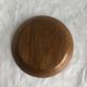 vintage teak presentation tray or plate