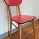 Chaise bois et formica