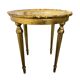 Vintage Florentine round side table / side table
