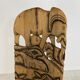 Chaise tribale sculptée à la main Afrique années 1960
