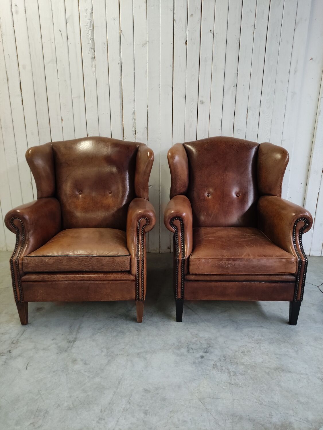 Fauteuils cuir