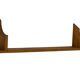 Vintage wooden wall rack bookshelf