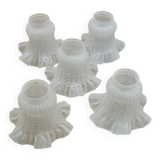 Set of 5 tulip glasses