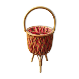 Vintage bamboo and rattan worker