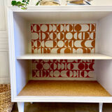 Vintage sliding door enfilade