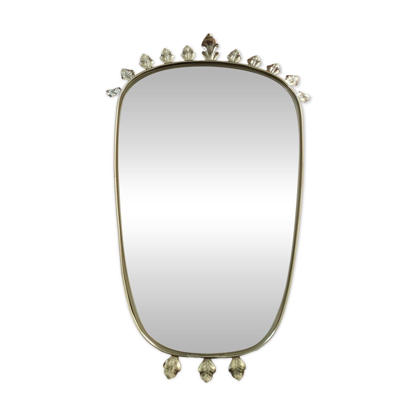 60s gold mirror