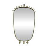 60s gold mirror