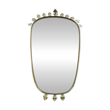 miroir des annèes 60 dorè