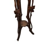 Table à plantes ancienne de la Forêt-Noire, années 1880